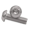 M3-M16 Metric Sizes DIN ISO 7380 Stainless Steel 304 316 Hex Socket Button Head Screws