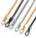 Nolvo World 40-100-120cm Fashion Wholesale Chunky Metal Flat Wallets Chain Strap Gold for Handbags