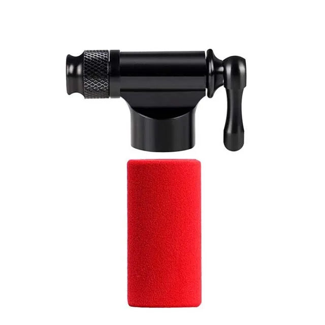 PRO-STAR Portable 16 G CO2 Tank Aluminum Alloy Bike Inflator Pump Presta/Schrader Valves >160PSI High Pressure Hand Pump for