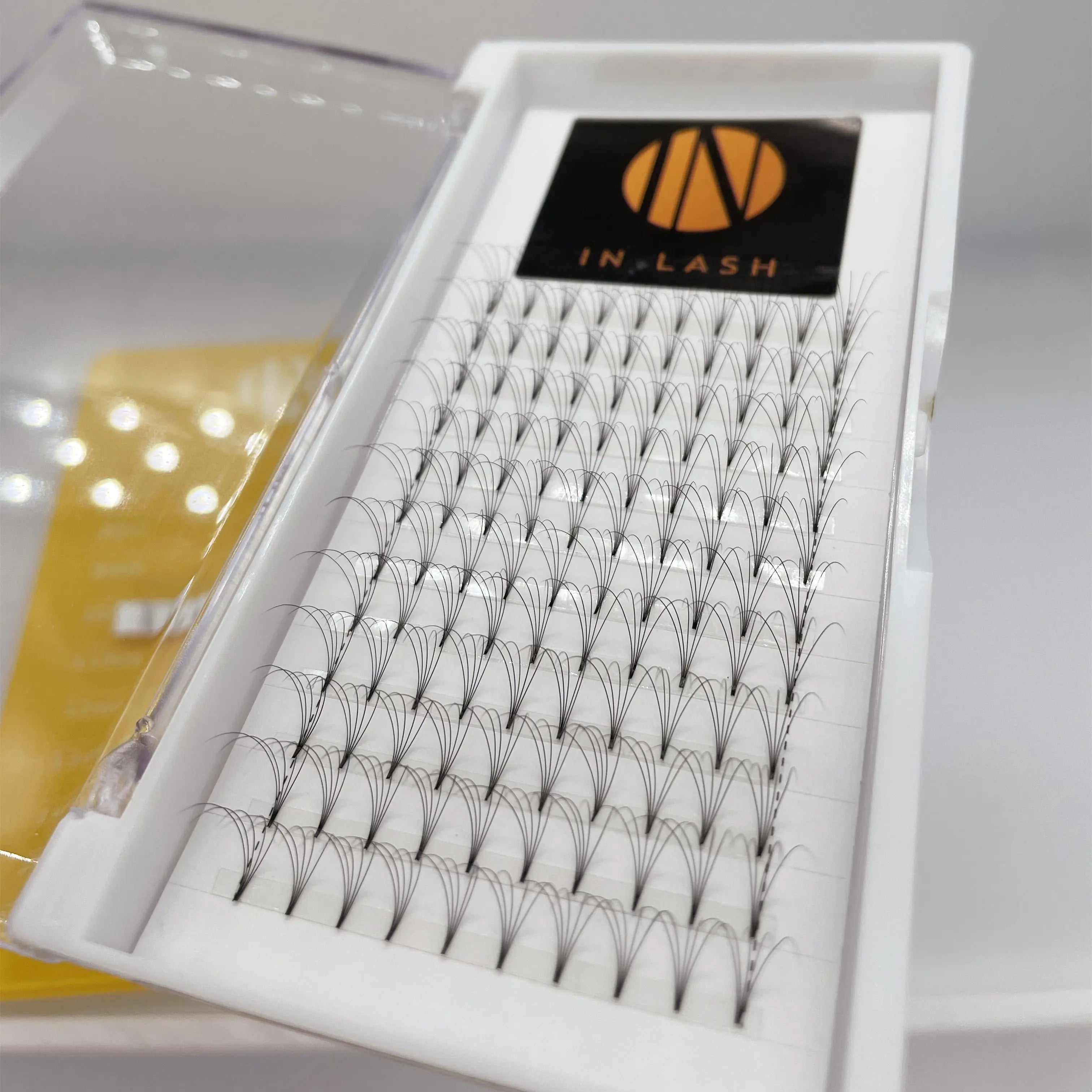 Eyelash Extension Vendor Supply 3D 4D 5D 6D  Short Stem Promade Premade Prepared Volume Fans Lashes