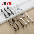 JAYA Modern Simple Zinc Alloy Handle New Style Knife and Fork Creativity Handle Cabinet Drawer  Kitchen Handle Door Knob