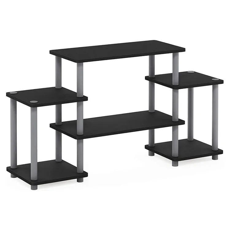 Modern Minimalist Metal Wood TV Rack Wooden Design Shelf Television Stand for Home Bedroom Office Versatile Furniture