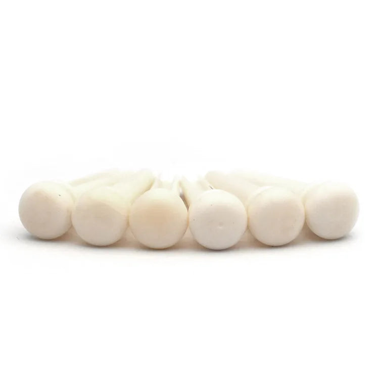 Acoustic Guitar Bridge Cattle Bone Pins Guitar Pressure String Nails Pin Guitar Parts Nature Color of Bone