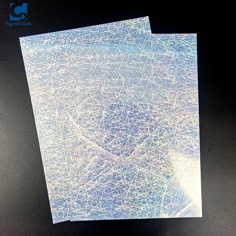STRAW GRAIN 8.5x11"(A4) Holographic PET Waterproof Sticker Cutter for Photo Frame & Craft with Great Price