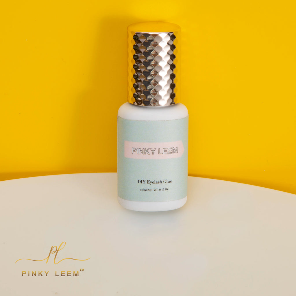 Pinky Leem Custom Private Label Professional Strong Hold Waterproof Beauty 5ml DIY Eyelash Glue Waterproof the Eyelash Glue