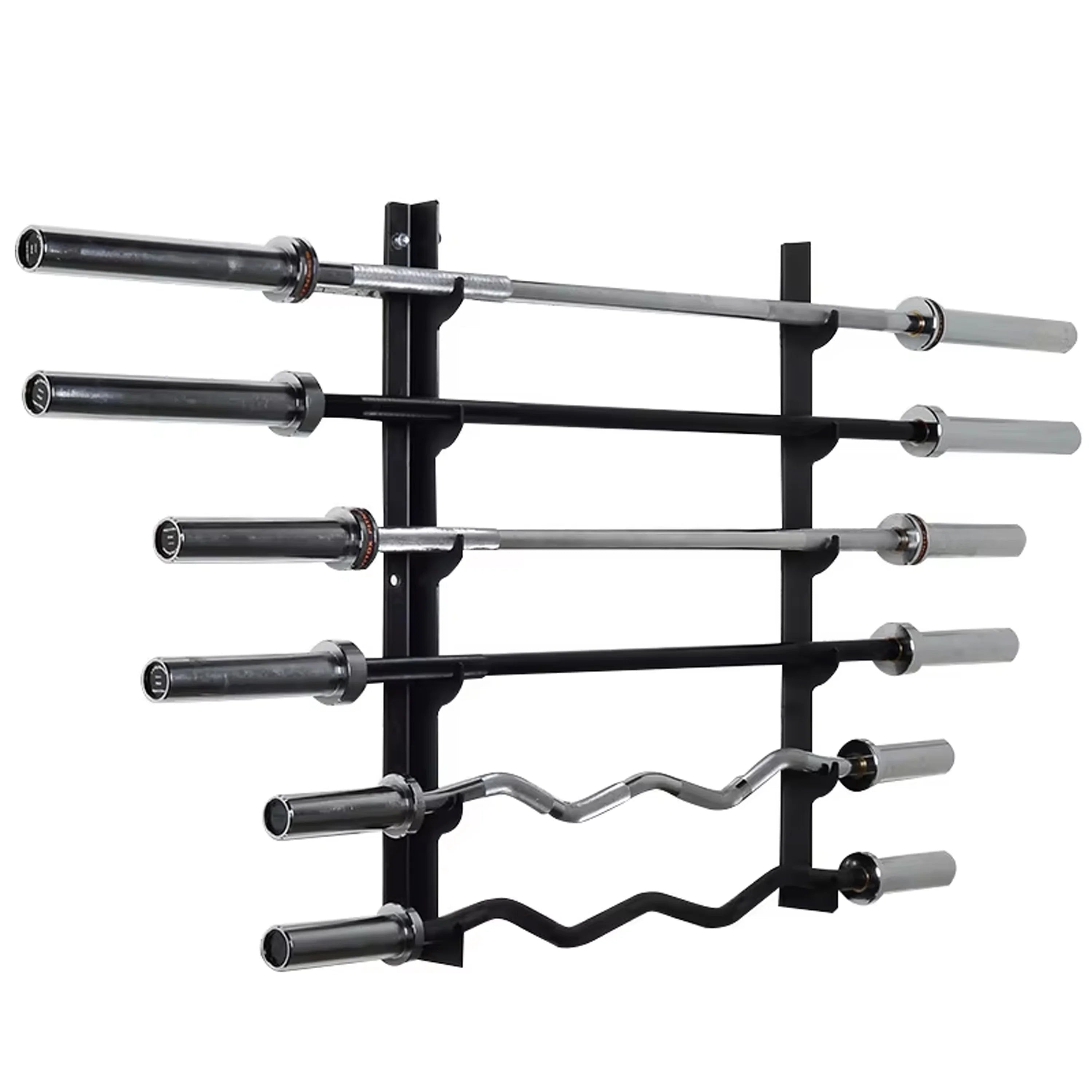 High Quality Hot Sale 20kg Custom Logo Barbell High Alloy Steel Chrome Training Bar with Black Oxide Barbell Plates