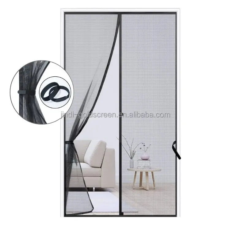 Durable Fiberglass Screen Anti-mosquito Curtain Magnetic Door Curtain Magnetic Door Curtain Screen