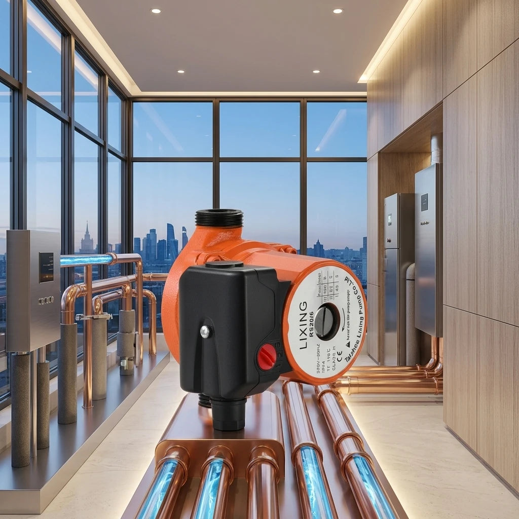 Hot Selling Domestic Booster Hot Water Heater Circulating Recirculating Pump System Iron RS20-6 Diaphragm Pump Structure Copper MegaBDM