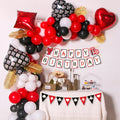 Casino Party Poker Theme Birthday Paper Banners Happy Birthday Letter Banner Party Decoration Set