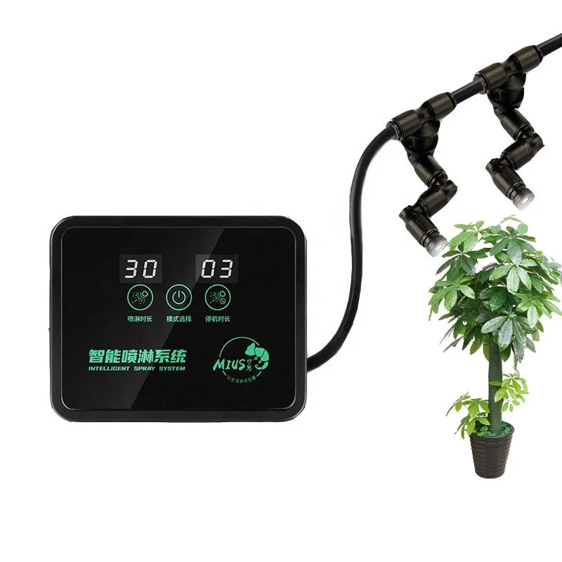 Portable Smart Terrarium Humidifier Water Spray System for Greenhouse Garden Irrigation