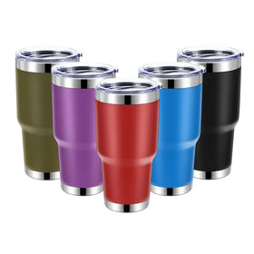 [JT-T30]High Quality Factory Customized Wholesale Double Wall Stainless Steel Insulated Tumblers 30 oz Mug Cup Termos Bottle