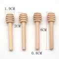 Bambus Eco-Friendly Disposable Mini Stir Sticks & Honey Dipper Spoon 8cm Wooden Custom Logo High Quality Tea Tools Wholesale