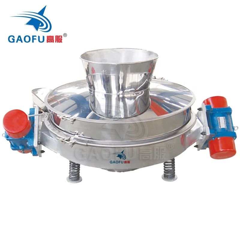 Vibrating Motor High Efficiency Carbon Steel/Stainless Steel 304 2~500 Mesh Vibrating Screen Chemical Powder Sifter Machine