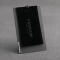 Wholesale Custom Black Hangtags Cheap Clothing Product Hang Tags Garment Tags Label Paper for Jeans