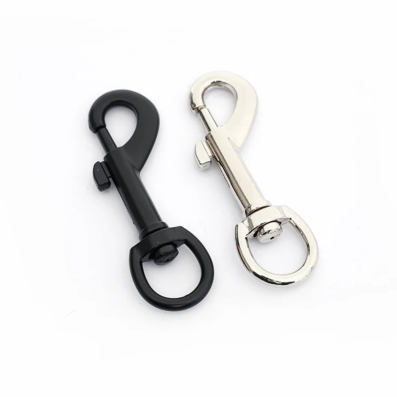 Strong Zinc Alloy Silver Metal Swivel Snap Hook in Stock-for Various Product Categories