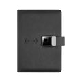 2024 Gift Set New Design Wireless Charger Power Bank Notebook Notepad Diary  With Fingerprint Lock