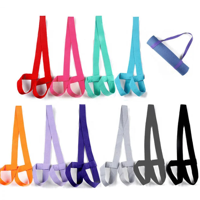 Multifunctional Yoga Mat Carrying Straps Roller Skate Holder Adjustable Blanket Carrier Holder Exercise Yoga Mat Holder