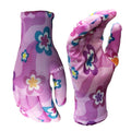 Smooth Nitrile Palm Coated Work Gloves Knitted Polyester Garden Gloves for Landscape Gardening Safety Gloves