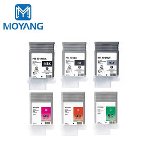 MoYang Compatible for CANON PFI-101 Ink Cartridge for IPF5000 IPF6000S Photo Printer Outdoor Advertising Printing Cartridges