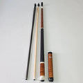 Golden Ebony Wood Cueangel 58inch+13mm Tip Size Radial Pin Leather Wraps with Carbon Shaft & Extension Pool Billiard Cues