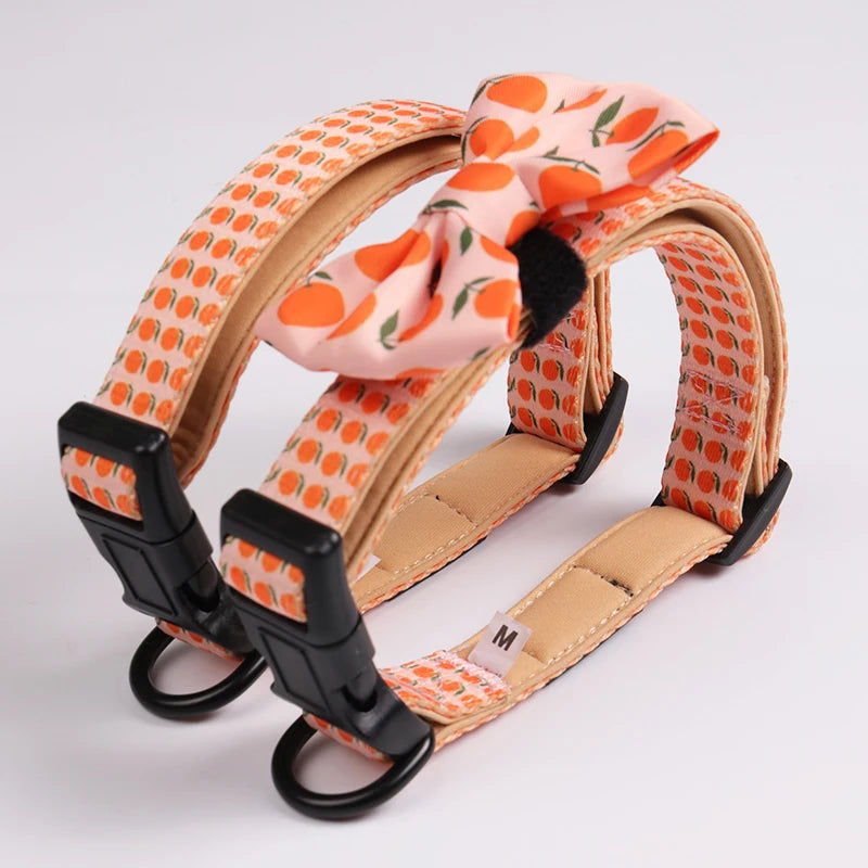 OKEYPETS Custom Pet Product Doggie Portable Accessories Neoprene Polyester Eco Friendly Bow Tie Dog Collar