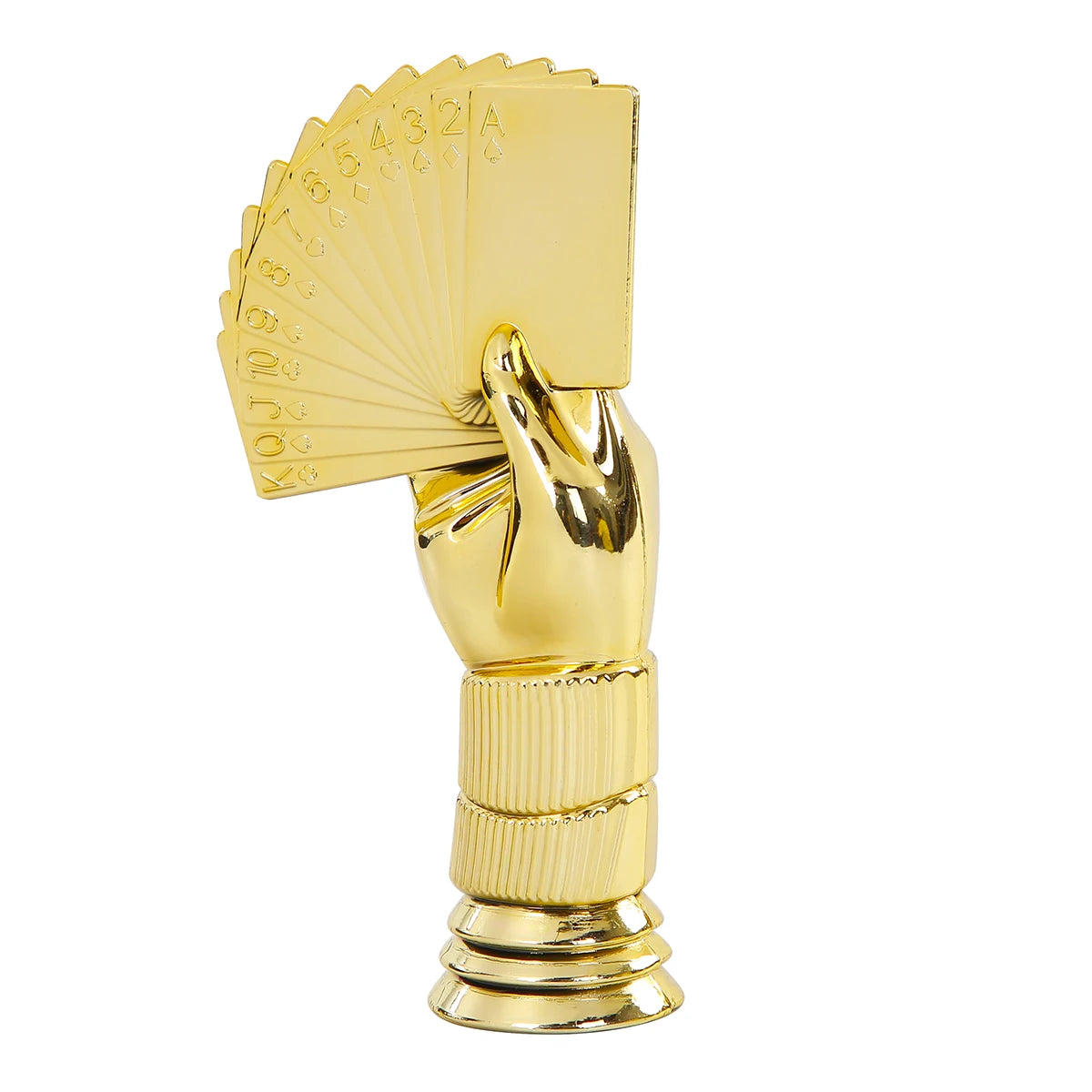 Cheaper Personalized Plastic Trophy Figurine for Poker Game  GZ87