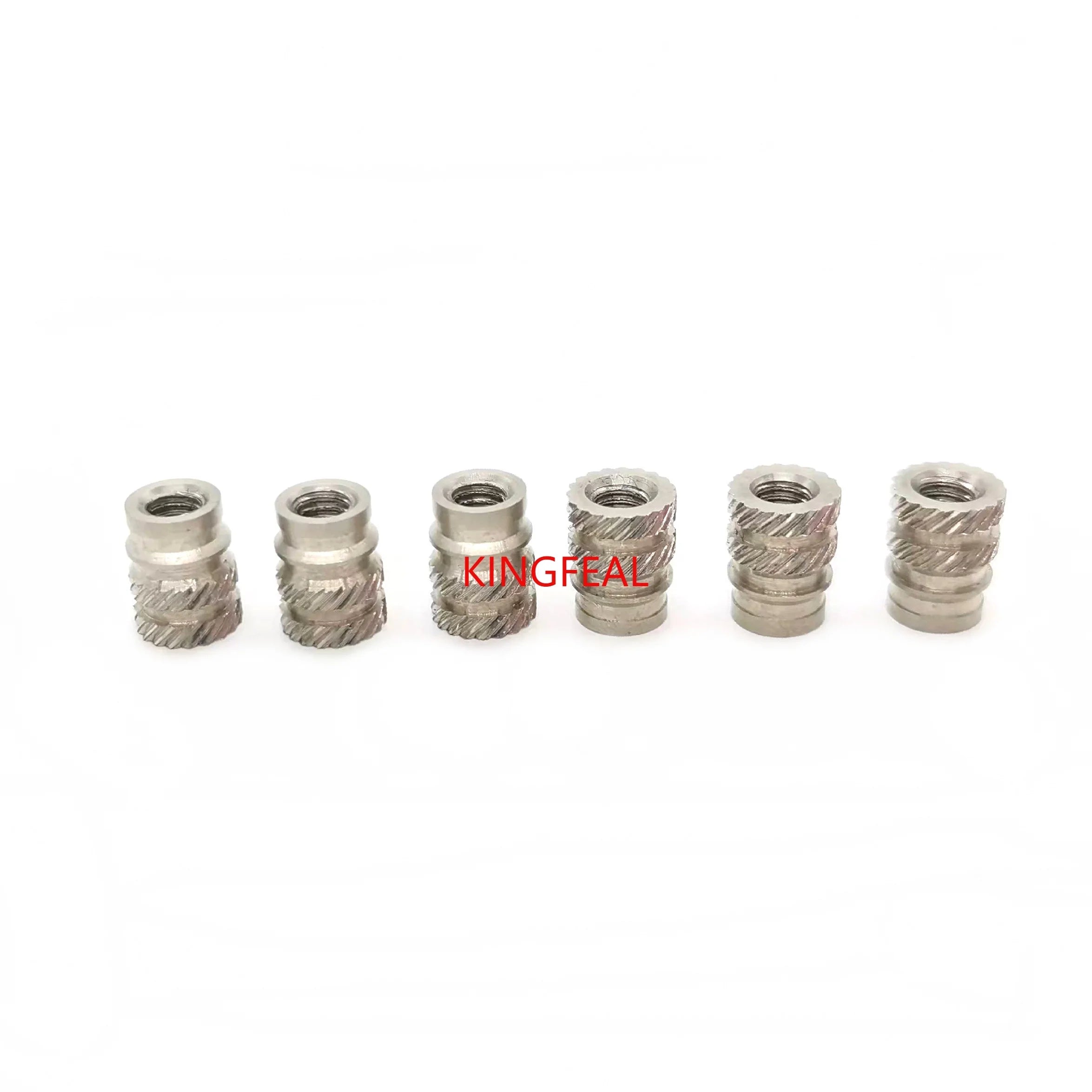 Hot Melt Stainless Steel Nut IUC-M2.5/M3/M4/M5/M6-1-2 Knurled Nut Hot Pressed Injection Nut