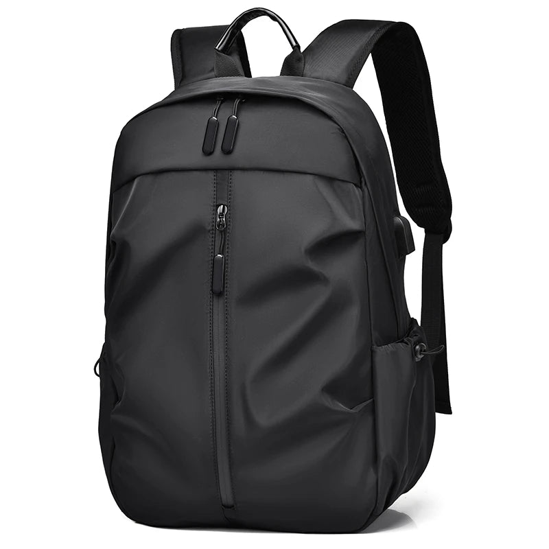 Waterproof Travel Backpack with USB & Anti-Theft Polyester Lining Unisex Laptop Backpack for Business Office Sports & Casual Use