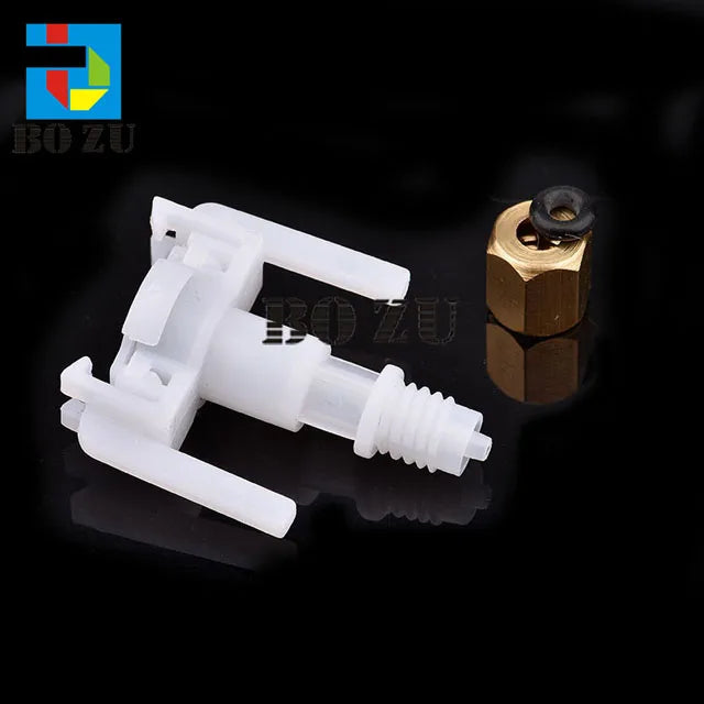 JV33 Damper Connector Ink Tube Adapter with Brass Nut for Mimaki JV33 JV5 CJV30 Inkjet Printer Parts