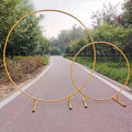Amazons Top Sellers 2023 Adjustable Wedding Arch Gold Luxury Metal Backdrop Customized Balloon Arch for Party Decoration