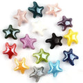 Wholesale High-Temperature Porcelain Loose Star Beads Starfish Red Ceramic Beads Handmade Bracelets Findings Made Polymer Clay