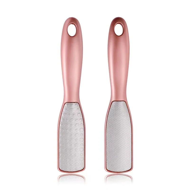 Wholesale Portable Stainless Steel Pink Pedicure Kit File Grater Callus Remover for Skin Improvement Custom for Dead Skin