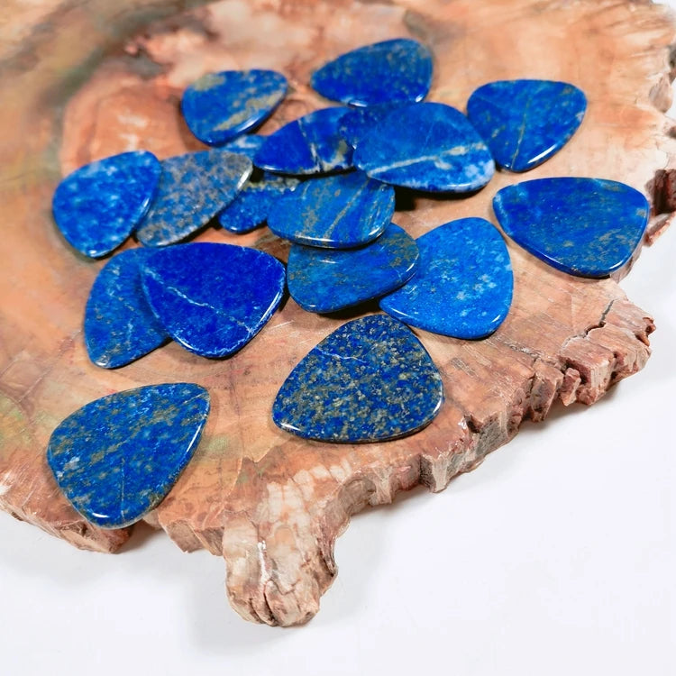 Huiying New OEM Musical Instruments Custom Logo Printing Lapis Lazuli Guitar Accessories Picks