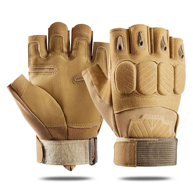 Half Finger Tactical Gloves Men Outdoor Guantes Gym Slip-resistant Cut Fingerless Gloves