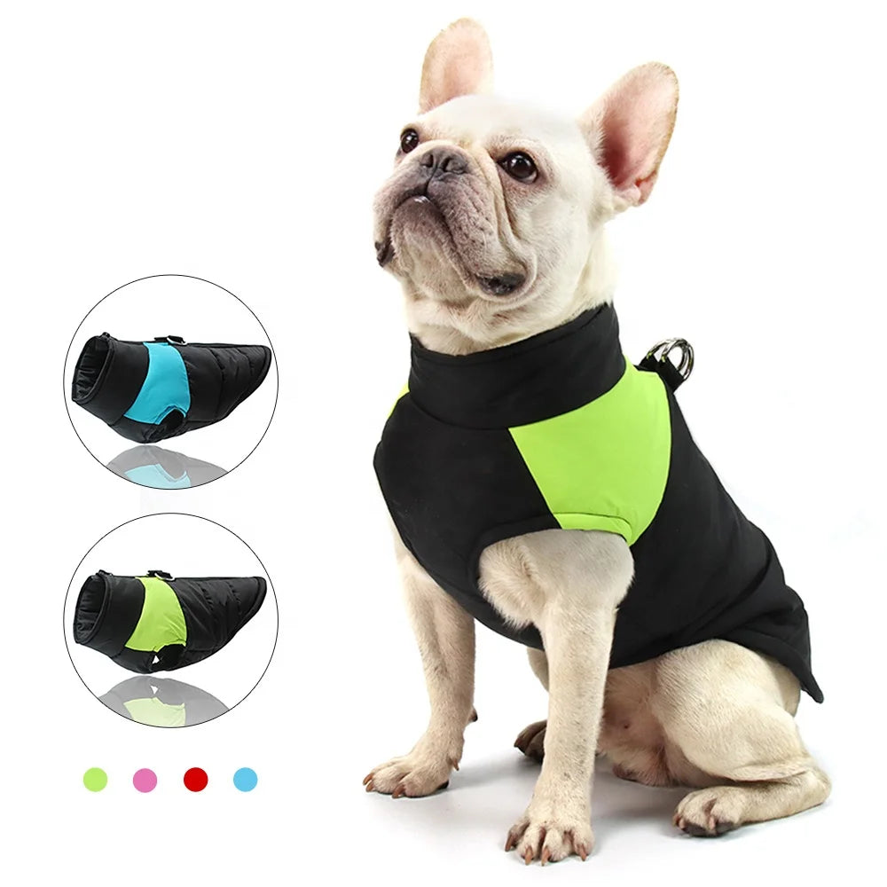 Wholesale Waterproof Dog Jackets Warm Winter Pet Clothes Coat Sample Large Dog Clothes