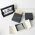Millan Wholesale Handmade Luxury Magnetic Jewelry Boxes with Customized Color & Printing Modern Design Rigid Cardboard Box