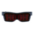 DODY Rechargeable LED Bluetooth Glasses-CE/RoHS Certified Multi-color LEDs App Control Customized Flashing Messages