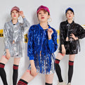 DS Performance Clothing Sequin Lead Dance Jazz Large Tassel  Women's Performance Stage Suit