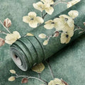 Irini Modern Waterproof Bedroom Wall Stickers 3D Printed Damask Pattern Contact Wall Paper for Household Use