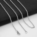 Made in China Stainless Steel Men Necklace Jewelry Stainless Steel DIY Chain Round O-chain