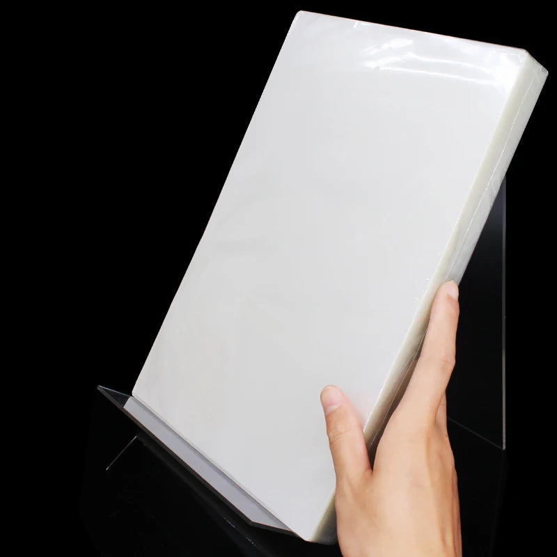 Wholesale A3 130mic PET Transparent Thermal Lamination Film Pouch Glossy A4 5 Mil Laminating Pouches for Photo Paper