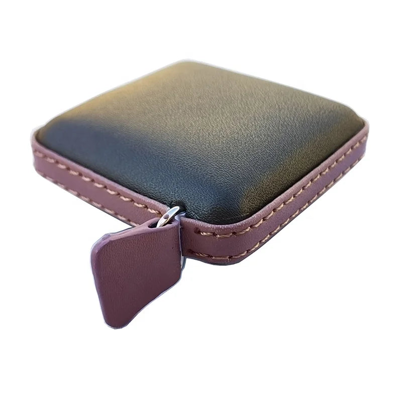 Custom Logo Embossed Pu Leather Retractable Tape Measures With Logo