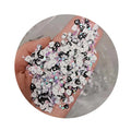 Star Sequin Glitter Mixed Ghost Polymer Clay Slices Sprinkles for Slime Filler DIY Clay Resin Craft Decoration