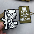 COME and TAKE IT 3D PVC Patch on Clothing Hook and Loop  Tactical Patches Backpack