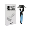 3-in-1 Dog Deshedding Undercoat Rake Cat Detangling Dematting Comb for Dogs and Cats