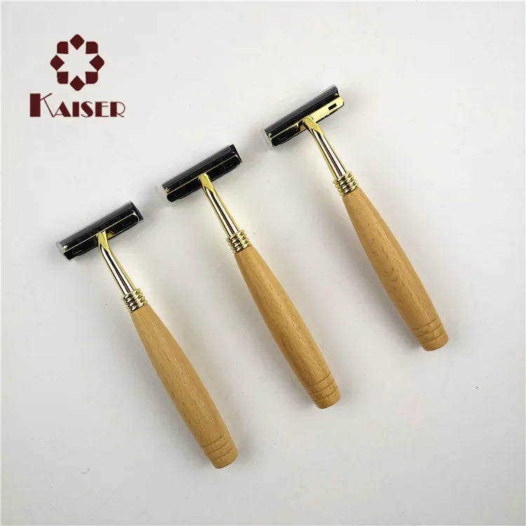 Hotel Biodegradable Razor Hotel Supplies Biodegradable Disposable Razor Eco-Friendly Natural Bamboo Shaving Kit