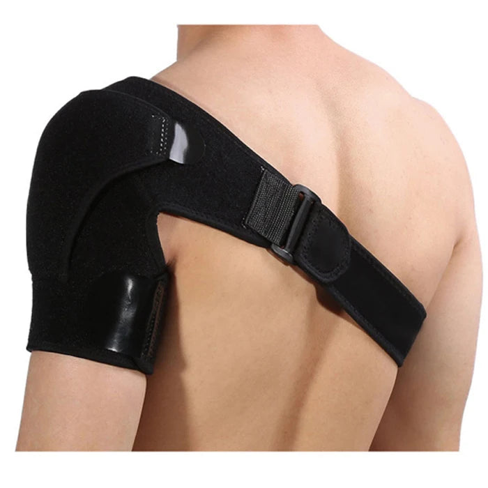 OEM logo Neoprene Protective Shoulder Support Sport Men Adjustable Shoulder Brace for Injury