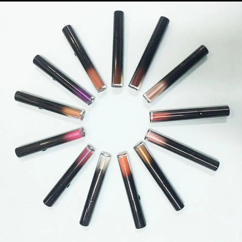 Wholesale Cosmetic High Pigments Liquid Lipstick Make Your Own Brand Long Lasting Cruelty Free Smoothy Lip Gloss