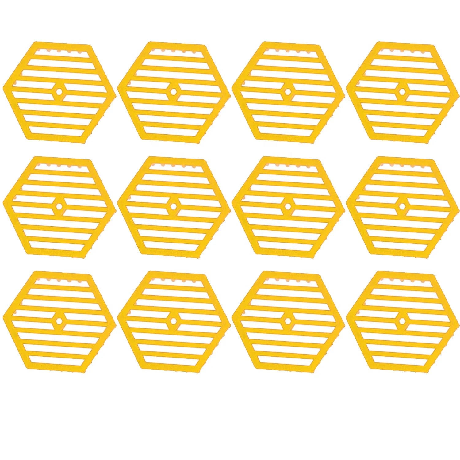 12pcs Queen Bee Cage Garden Hive Bee Push Cage Queen Bee Catcher Cage Spawning Tool Queen Rearing System Kit