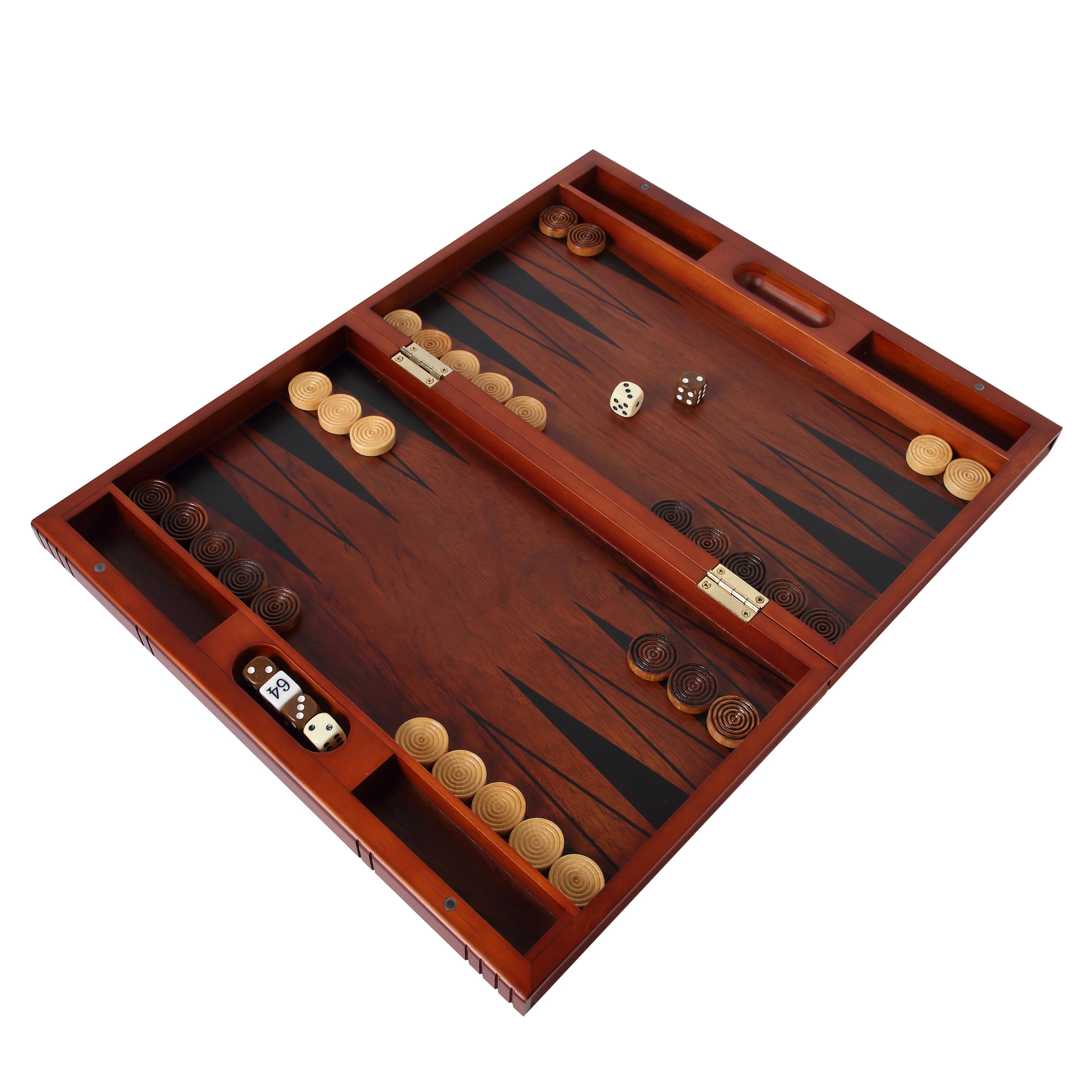 OEM Customized 15 Inch Wooden Board Game for Children High Quality Travel Factory Production